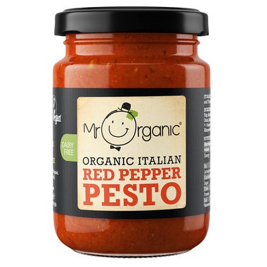 Mr Organic Red Pepper Pesto G Go Naked Veg