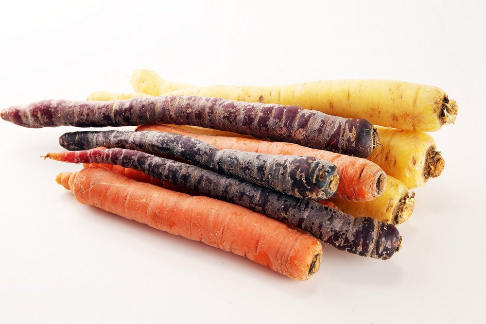Rainbow Carrots Go Naked Veg