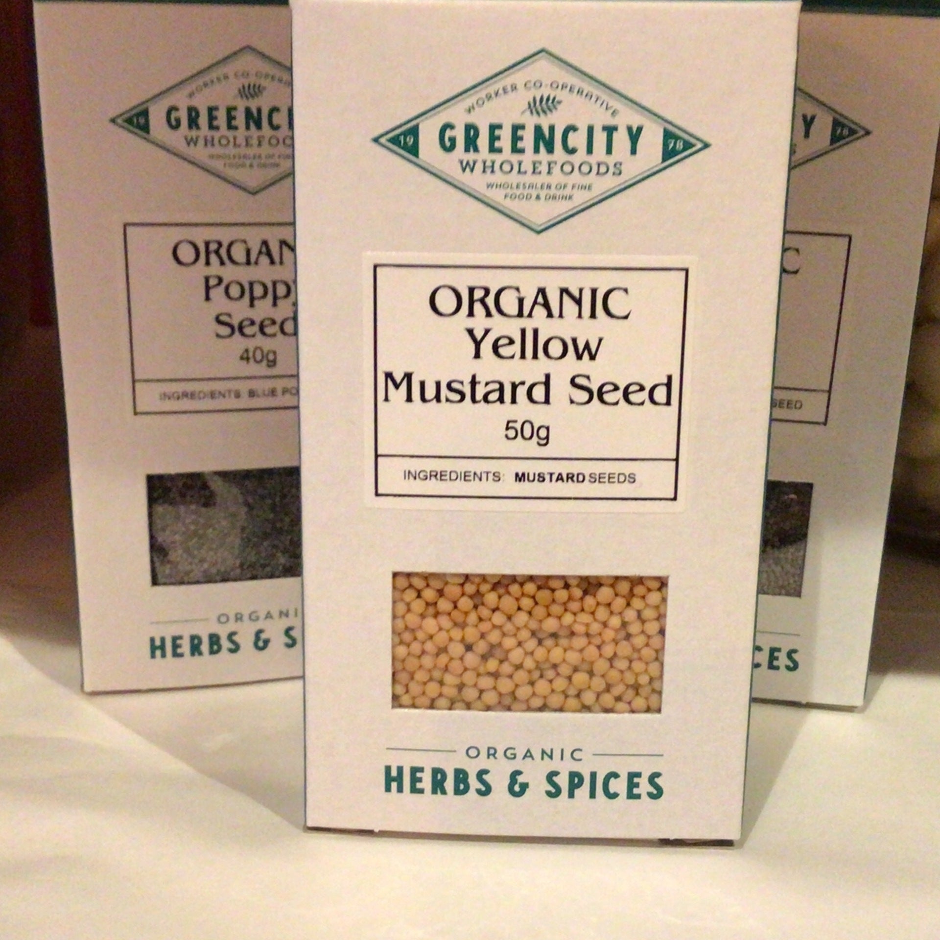 Greencity Organic Yellow Mustard Seeds G Go Naked Veg