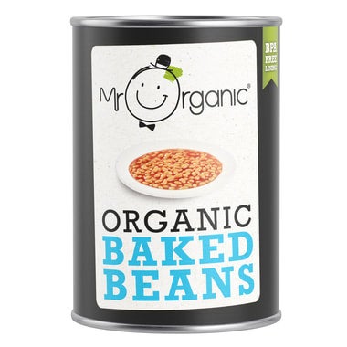 Mr Organic Baked Beans G Go Naked Veg